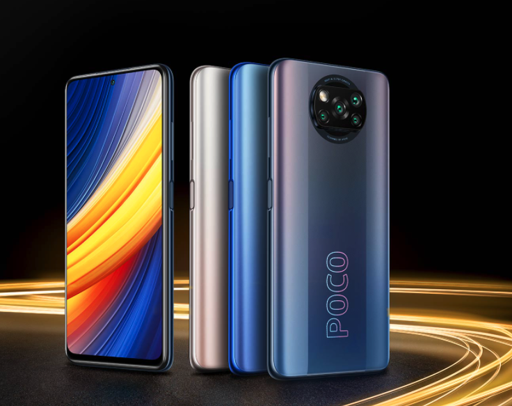 Warianty kolorystyczne smartfona POCO X3 Pro